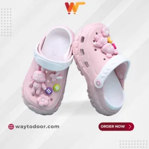Unisex High Quality Premium Kids Crocs – Stylish & Comfortable Clogs for Kids | Yellow | Imported | #00018382